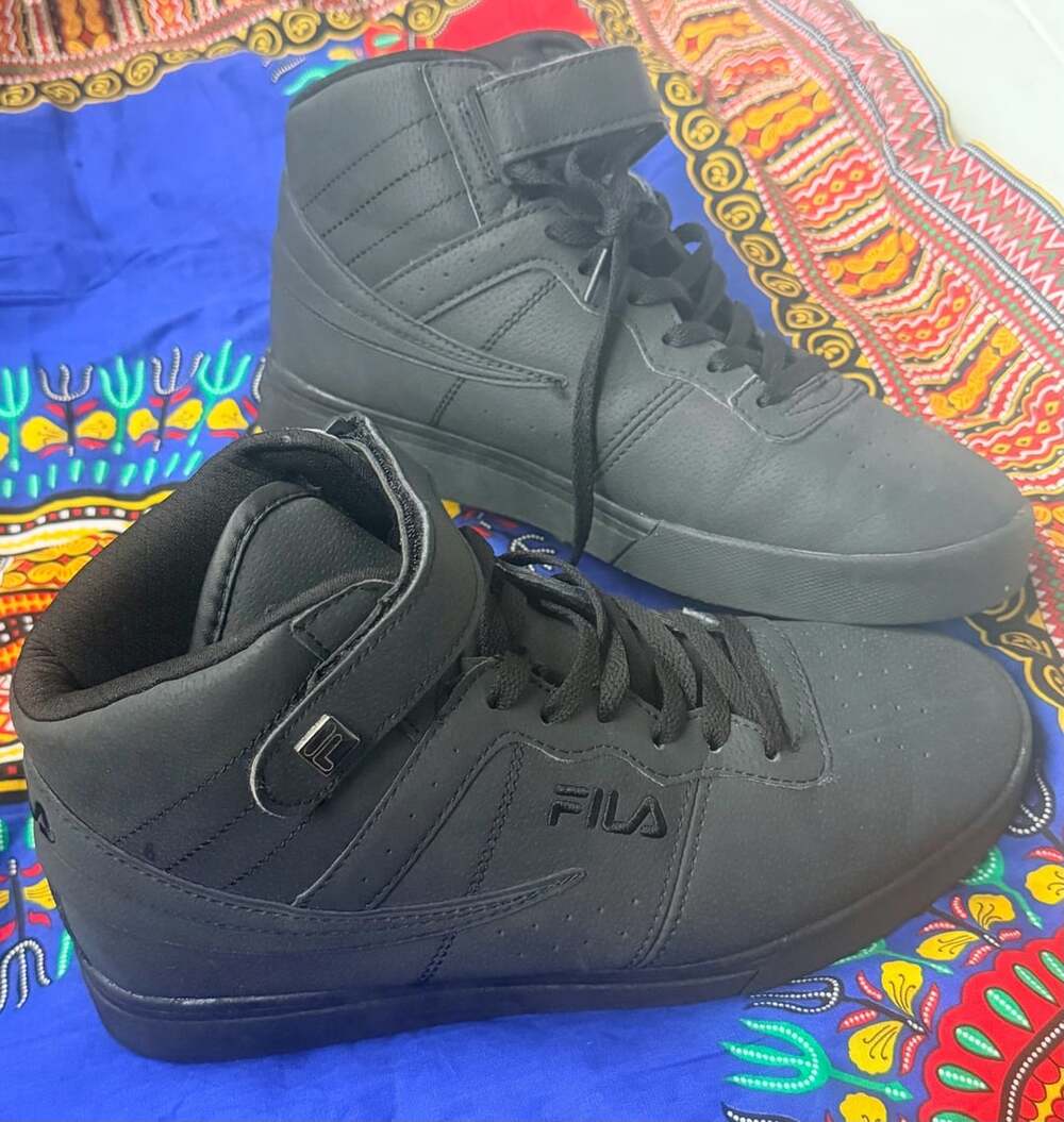 Fila Vulc 13 Mid Sneakers Black Triple Black
